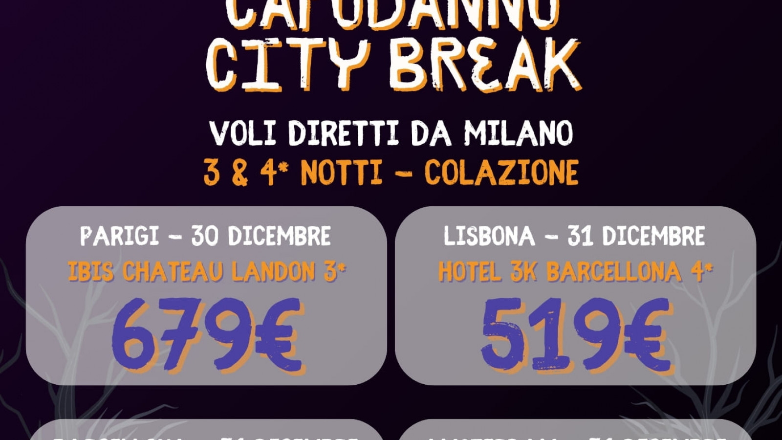 2025 city break capodanno halloween milano IN32