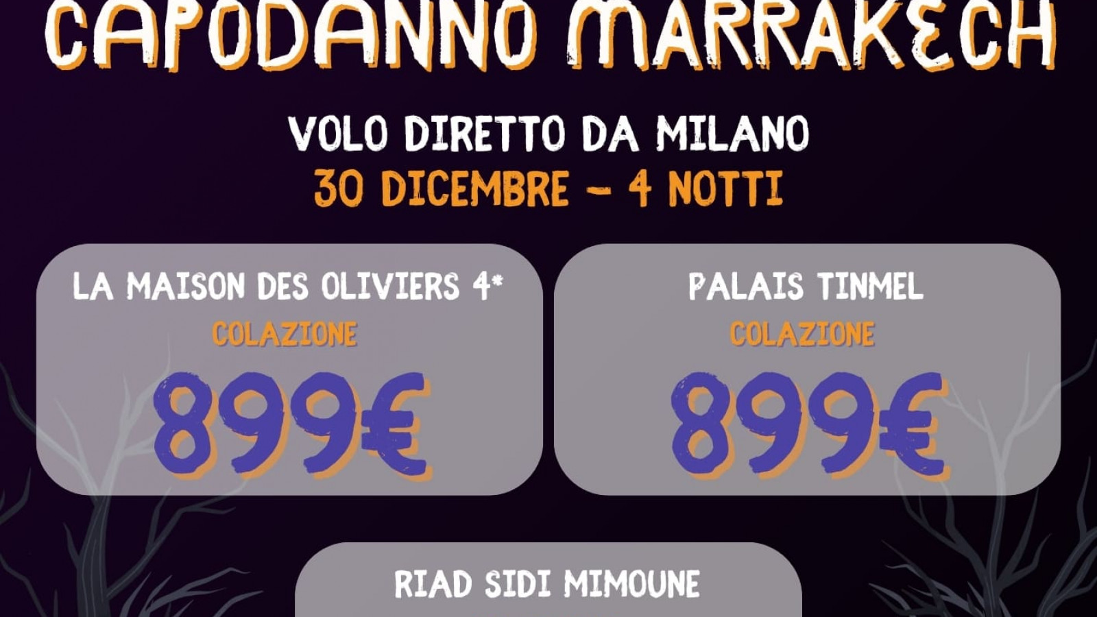 2025 marrakech capodanno halloween milano IN32