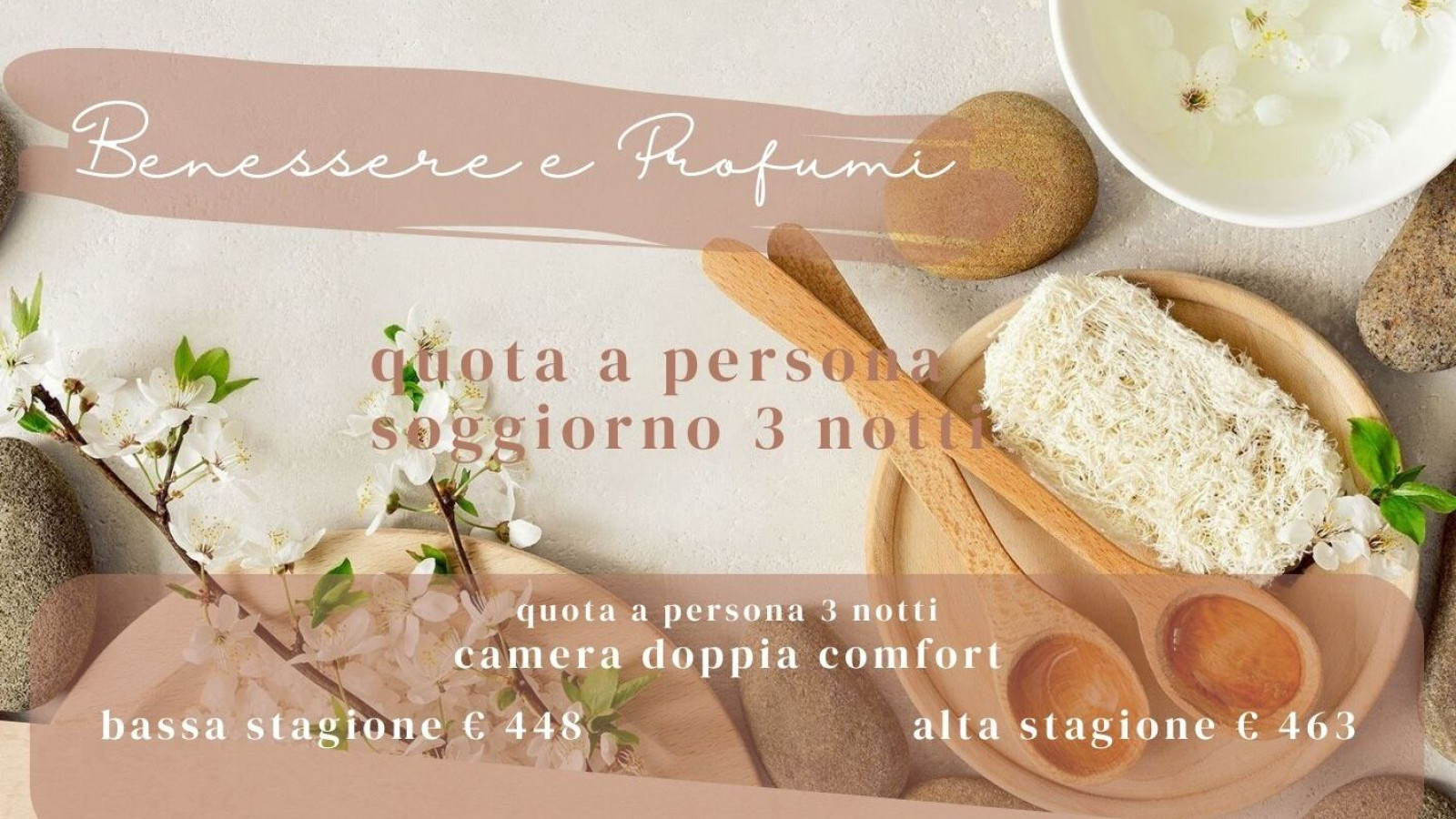 2025 hotel 2 mari benessere e profumi 3 notti IN32