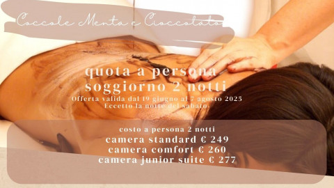 2025 hotel 2 mari coccole menta cioccolato 2 notti IN32