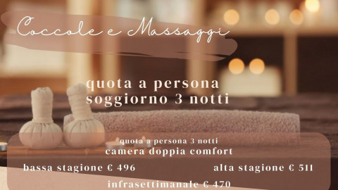 2025 hotel 2 mari coccole e massaggi 3 notti IN32