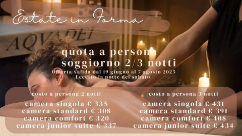 2025 hotel 2 mari estate in forma 2 3 notti IN32